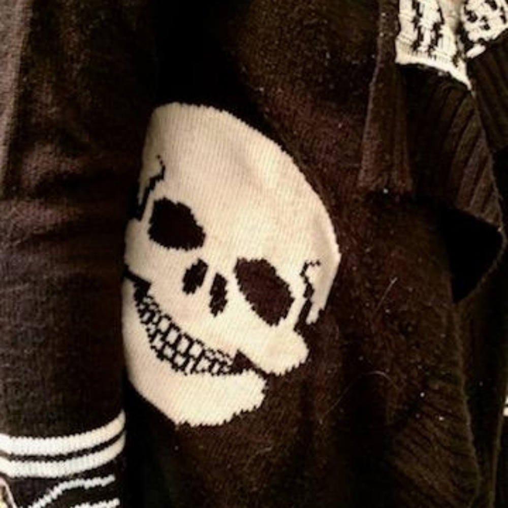 Skeleton Cardigan